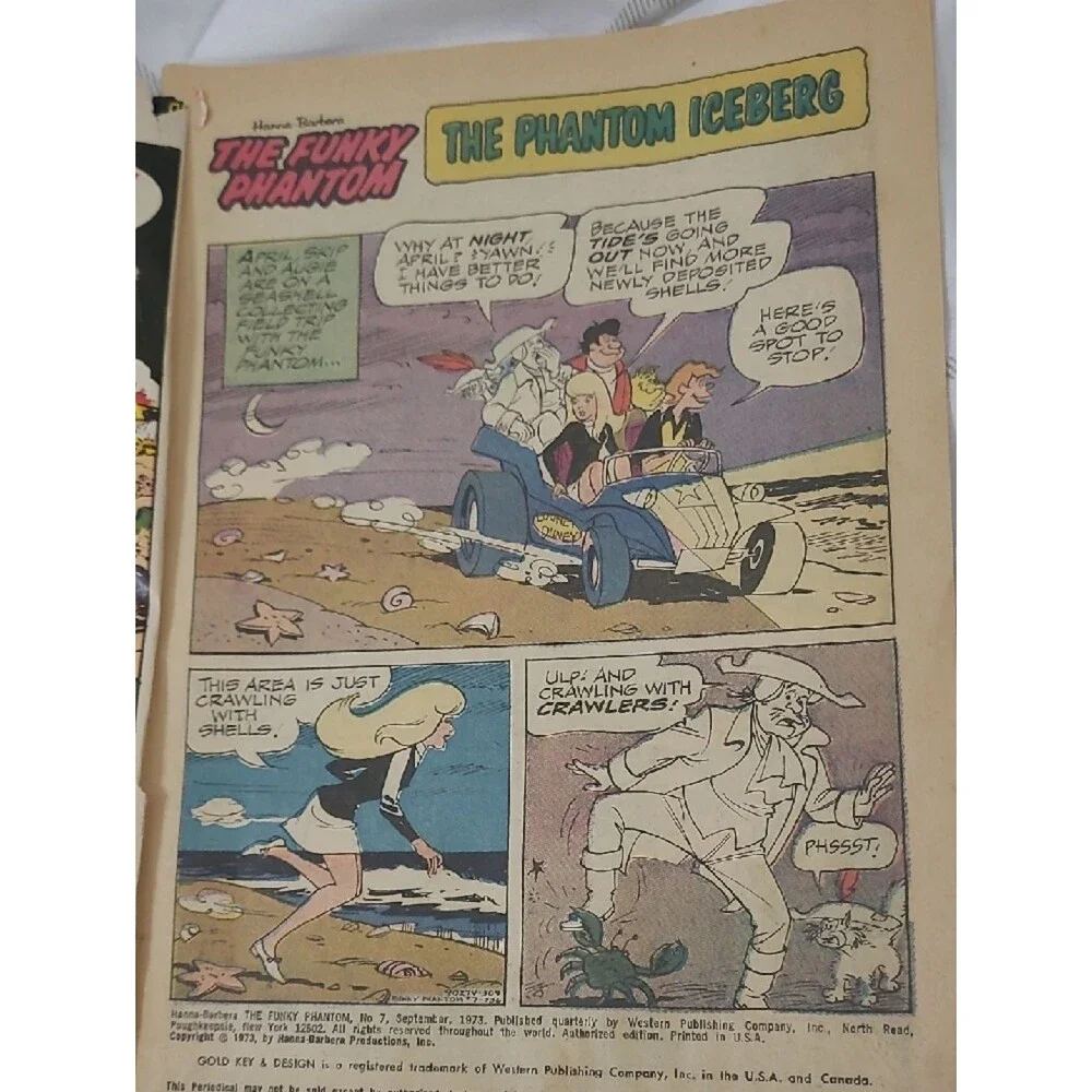 Hanna-Barbera The Funky Phantom Comic  ♻️ 5/$10 ♻️